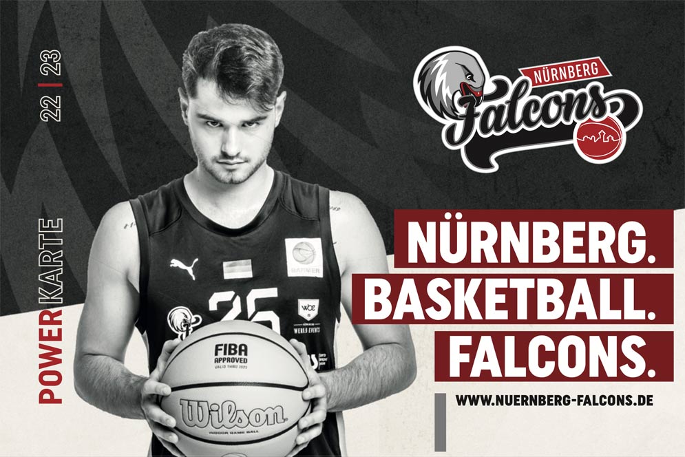 Falcons Nürnberg Basketball Powerkarte